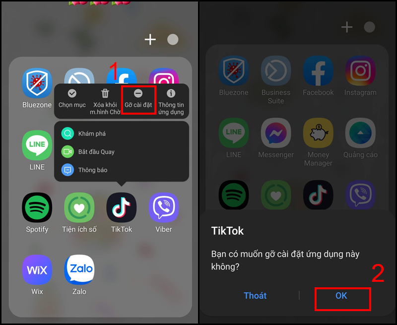 Gỡ c&agrave;i đặt Android